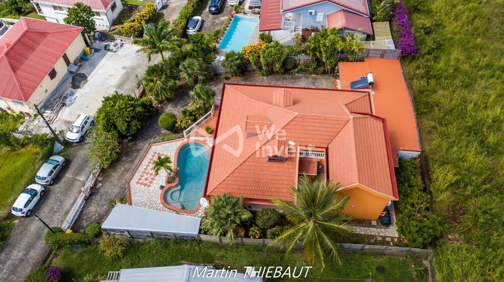 Villa avec vue mer et piscine au Diamant