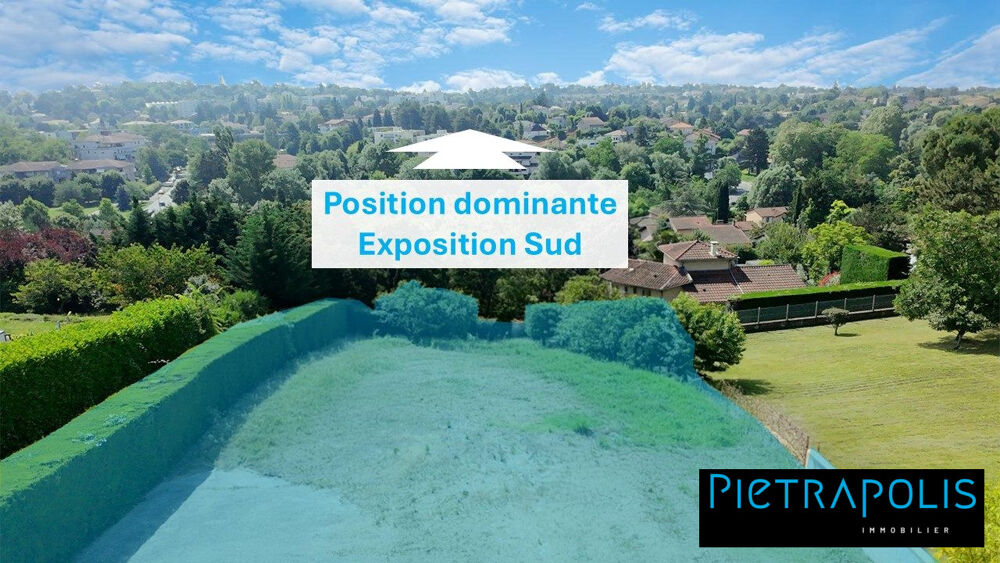 Vente Terrain CALME et VUE DEGAGEE - Terrain constructible de 775 m² Sainte-foy-lès-lyon