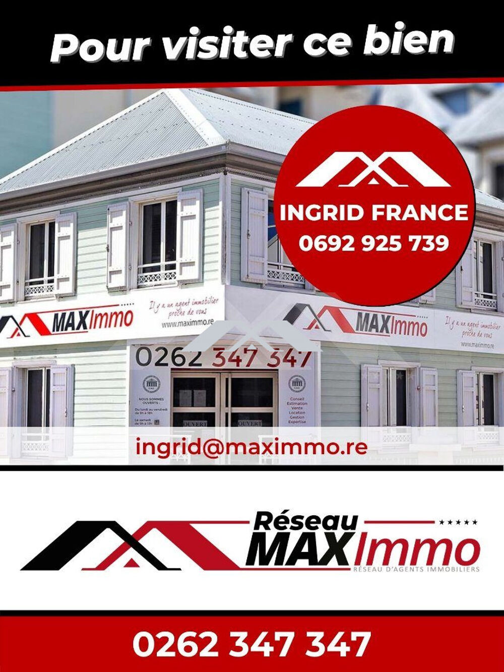 Vente Terrain Terrain 495 m² Piton Saint Leu Saint-leu
