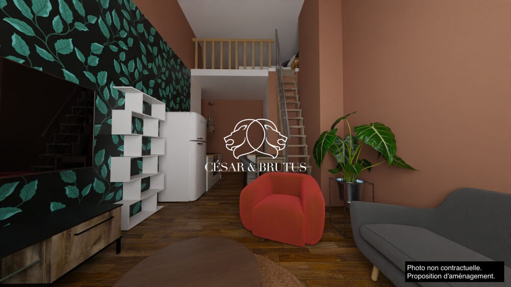 Lyon 2e - Studio - 34m² - À rénover