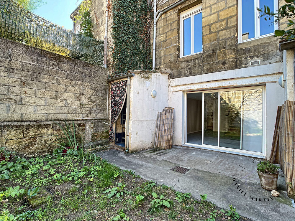 Vente Appartement Bordeaux St-Genès appartement en rez-de-jardin avec extérieur Bordeaux