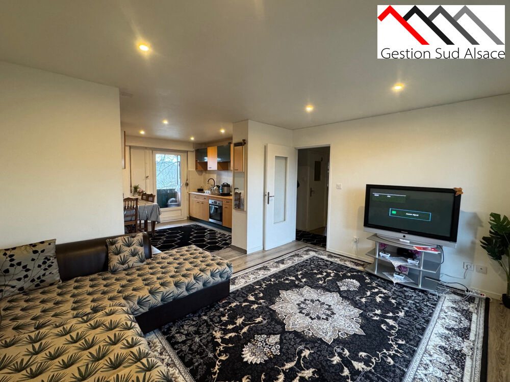 Vente Appartement Appartement 3 pièces 56m² INVESTISSEUR ! Mulhouse