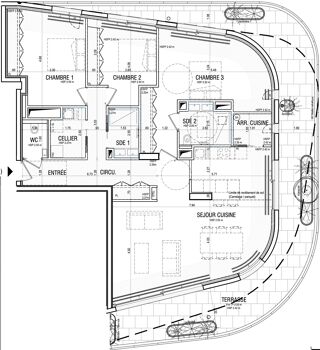  Appartement � vendre 4 pi�ces 130 m�