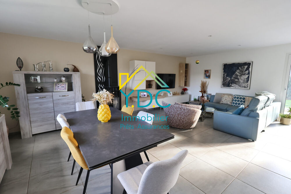 YVETOT  MAISON PLAIN-PIED 122 M²  3 CHAMBRES  TERRAIN