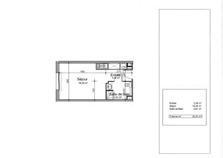  Appartement � vendre 1 pi�ce 26 m�