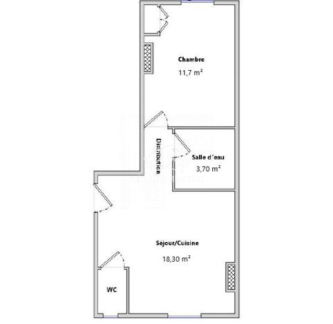  Appartement � vendre 2 pi�ces 37 m�