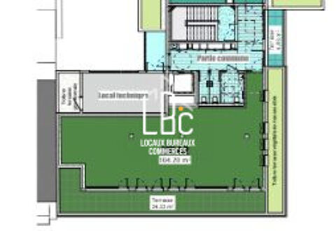   Nantes - Plateau de bureaux 147 m² à louer 