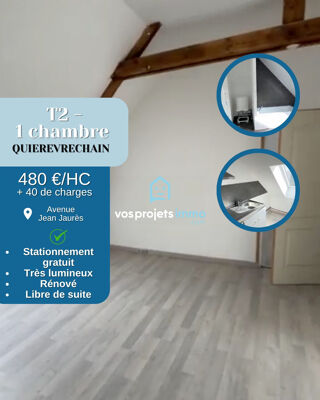 Appartement à louer 2 pièces 39 m²