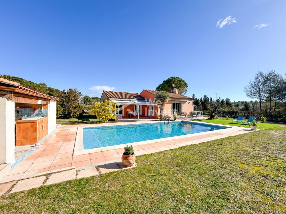 VILLA DE PLAIN PIED SUR TRES GRANDE PARCELLE - ST CLEMENT DE RIV