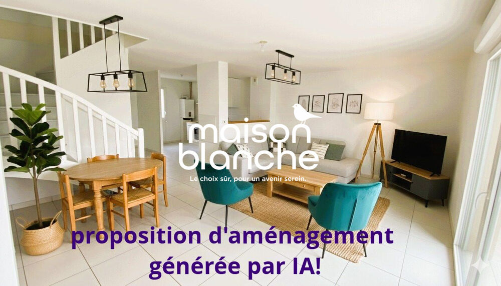 EYSINES À PROXIMITÉ DE LA RTE DE ST MÉDARD:MAISON BBC T4 AVEC