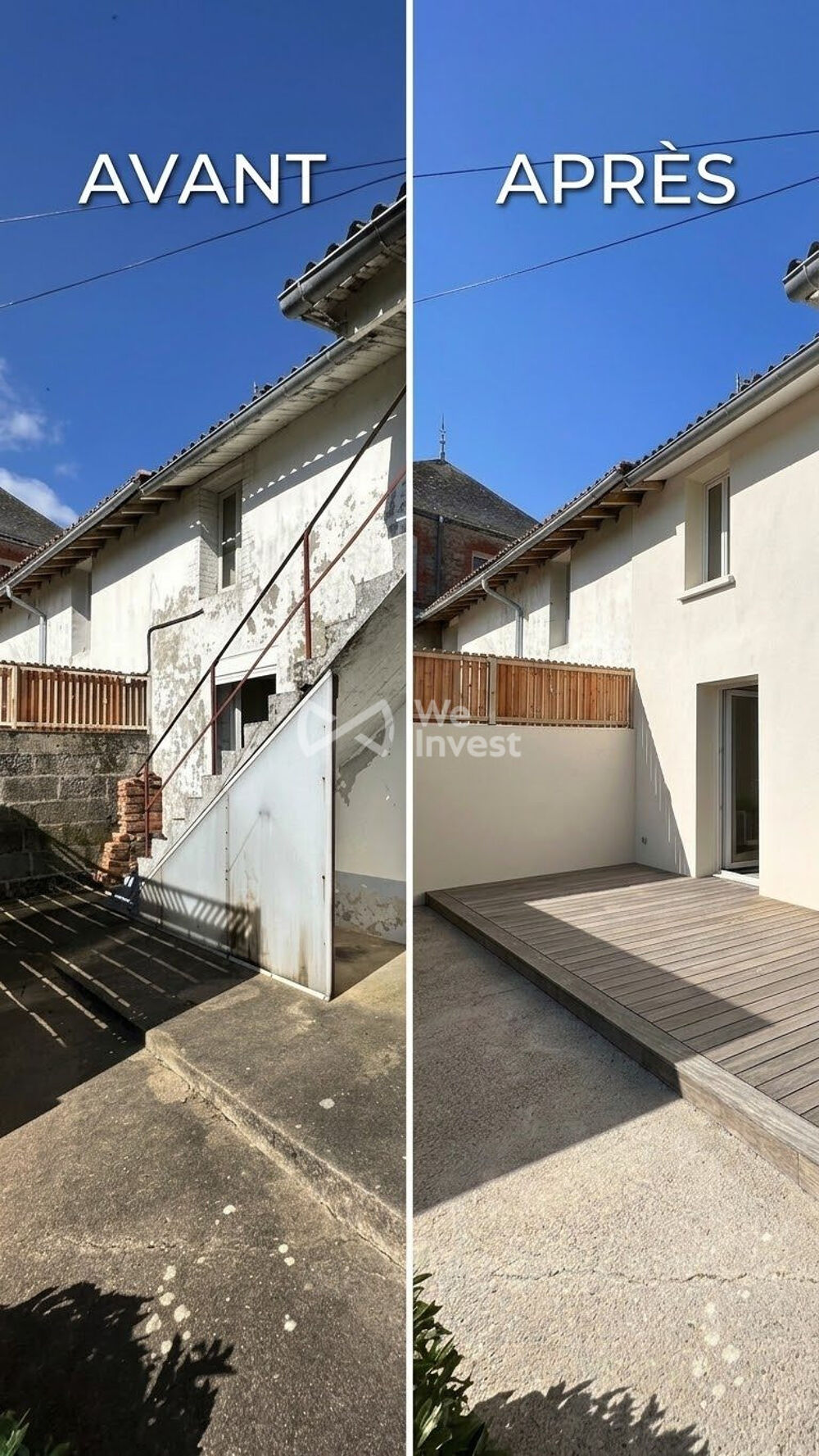Maison de bourg à rénover  Fort potentiel d'investissement