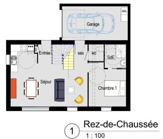  Maison � vendre 4 pi�ces 87 m�