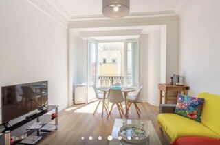 Location Appartement Hyper Centre : 2 pièces meublé refait à neuf en location long Nice