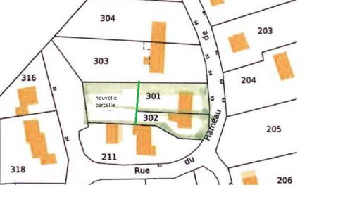   PETIT BUDGET POUR CE TERRAIN CONSTRUCTIBLE 250M² 
