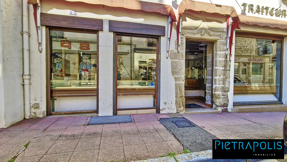 Vente Immeuble Maison de ville avec local commercial en RDC et 1 appartement La clayette