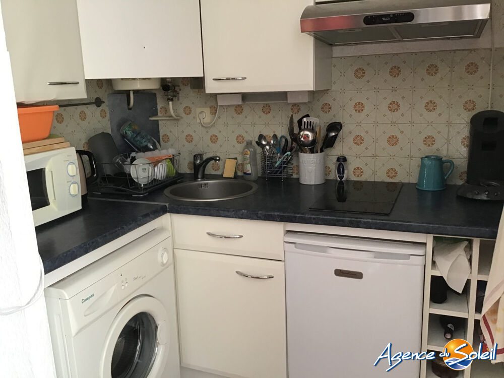 Vente Appartement En accès direct à la plage , studio avec cabine et loggia Port leucate