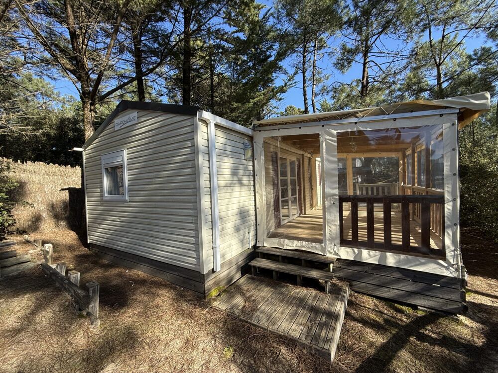 Mobil-home 3 Chambres sur camping ouvert à l'année