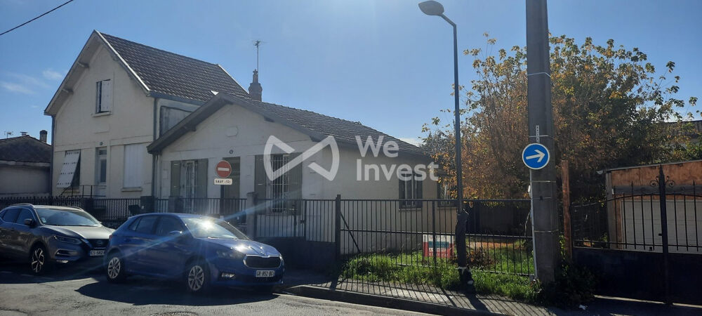BORDEAUX BACALAN  Maison T4 à rénover sur 360m² avec Jardi