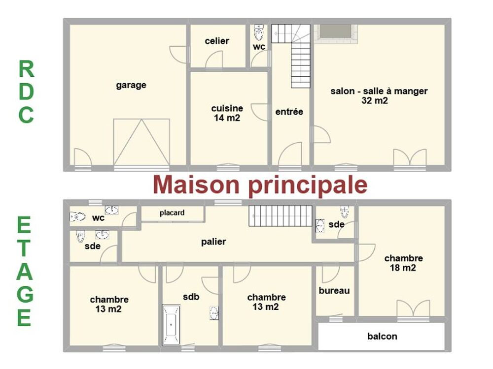 Vente Maison Maison de village Labarthe-rivi�re