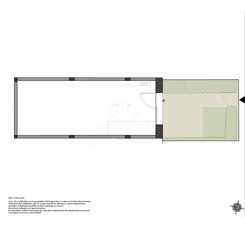 Vente Appartement Duplex en plateau à aménager - 57 m2 - Tassin Tassin-la-demi-lune