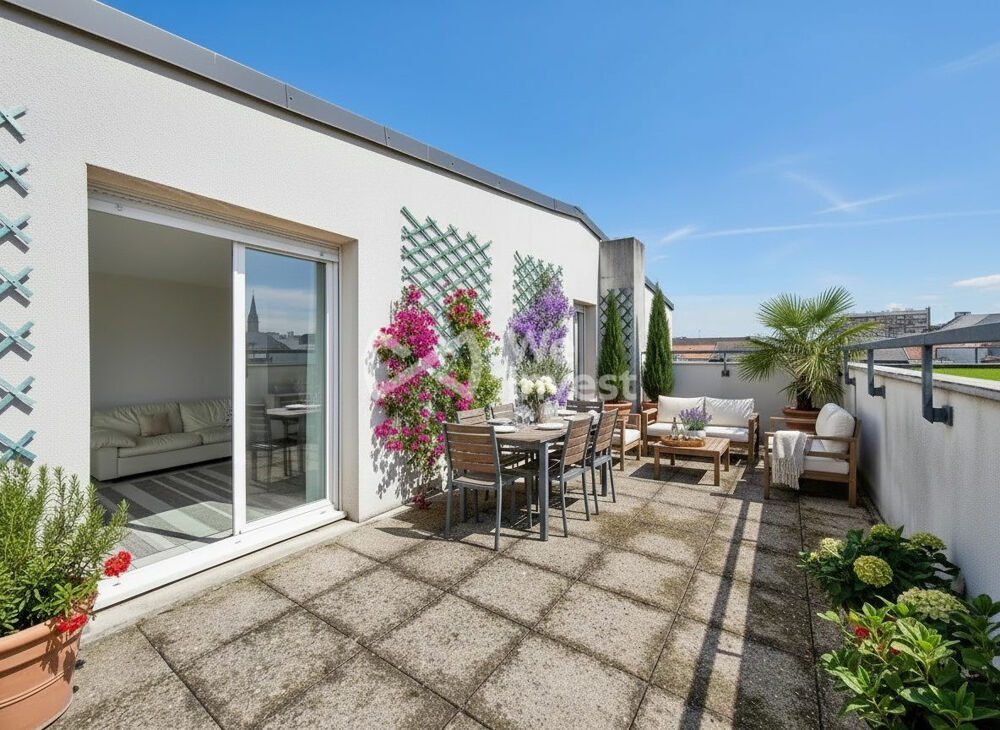 Vente Appartement F4 en dernier étage avec terrasse, cave et gararge double ! Argenteuil