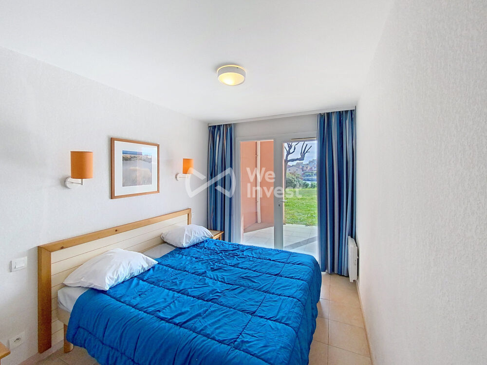 Vente Appartement T2/3 en rez-de-jardin face au chenal - La Coudalère - 51,26m² Le barcarès