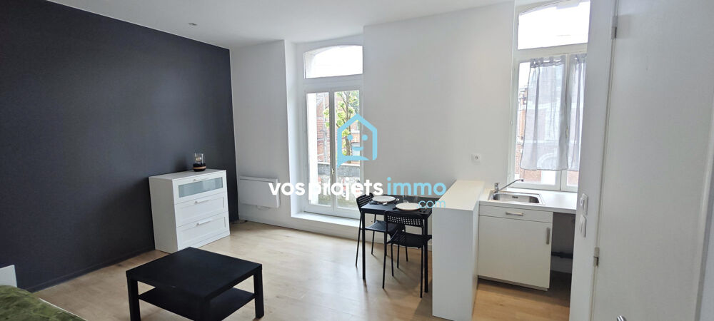 Location Appartement Studio de standing avec balconnet Valenciennes