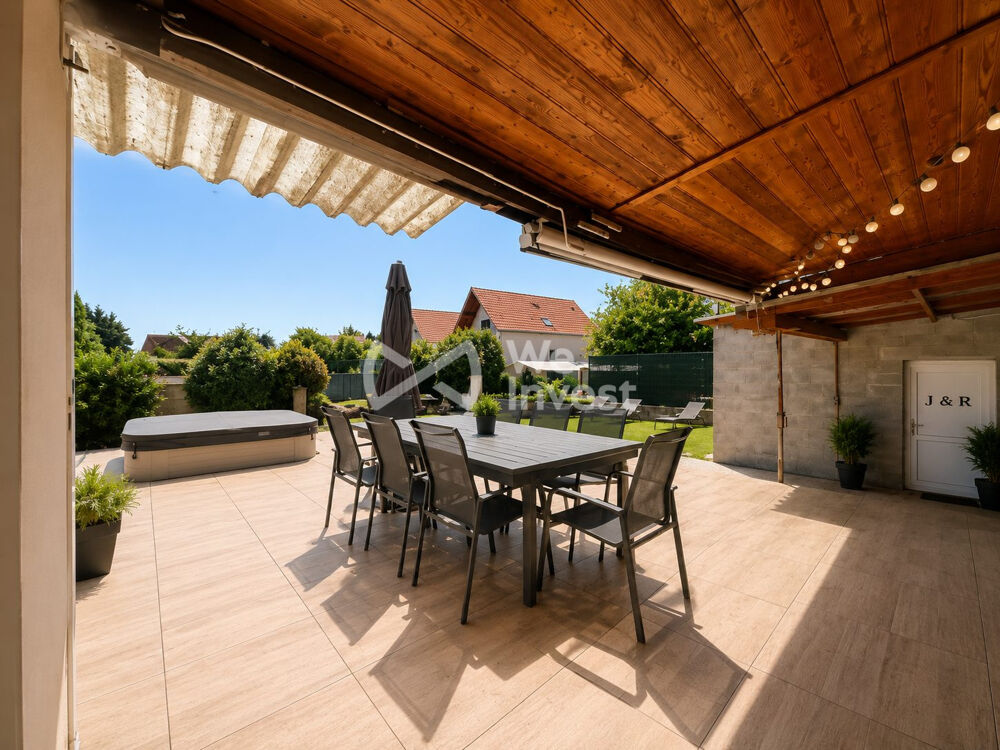 Terrasse sans vis-à-vis, spa et qualité de vie à Bischoffshei
