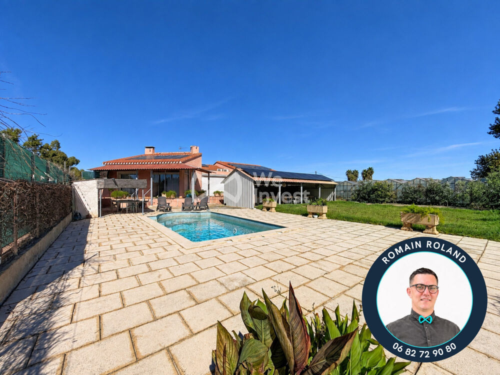 Vente Maison Propriété atypique avec piscine sur près de 5 900 m² – Pé Pézilla-la-rivière