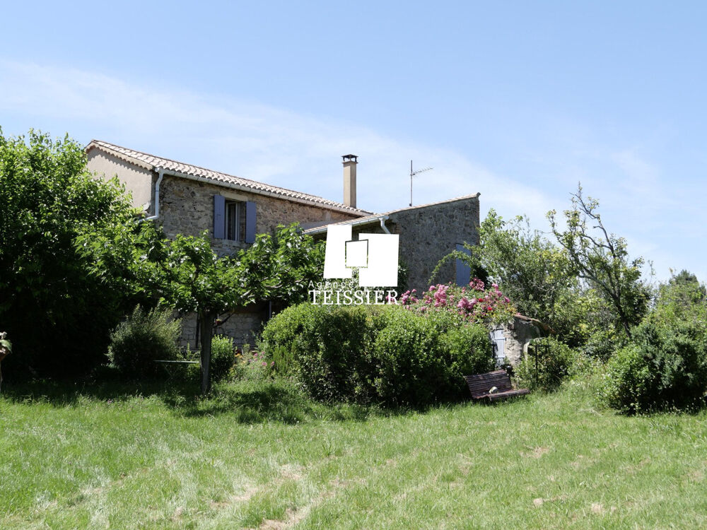 Exclusivité : Sud Ardèche 07460 Banne, maison en pierre indép
