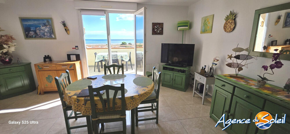 Vente Appartement SUPERBE VUE MER-PLAIN PIED T3 + 2 PARKINGS Saint-pierre-la-mer