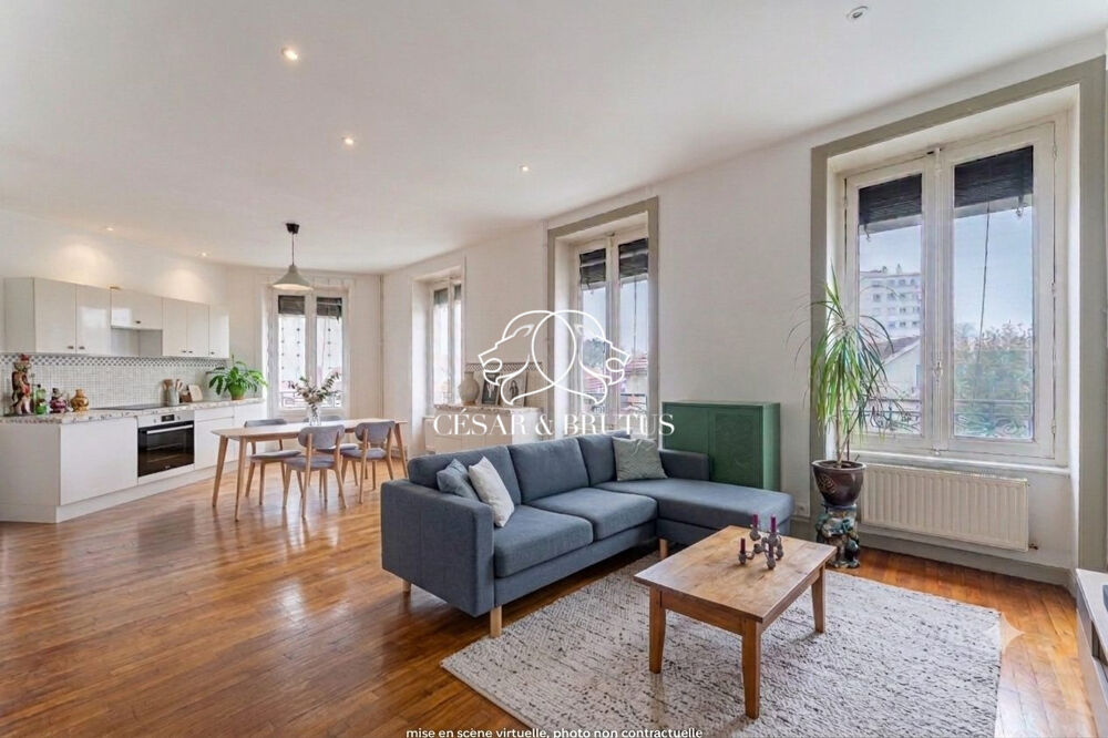 Lumineux appartement familial coeur Montchat -Lyon 3