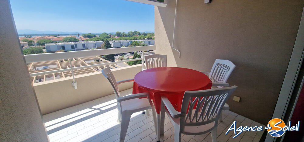 Vente Appartement Beau T1-cabine avec belle terrasse vue Canigou Canet-en-roussillon
