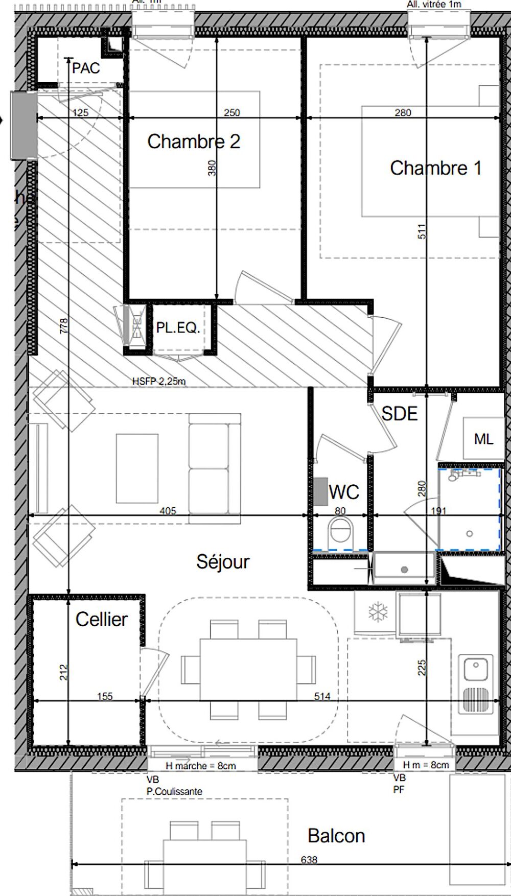 Vente Appartement Spacieux T3 dernier étage Châtelaillon-plage