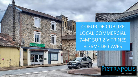 Cublize village, local commercial 74m&sup2; + caves divisible sur 2 75000 69550 Cublize