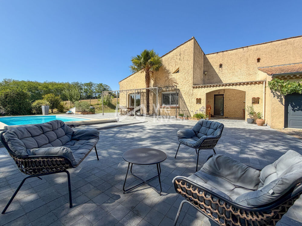 Maison familiale avec piscine - 4 chambres - Serpaize