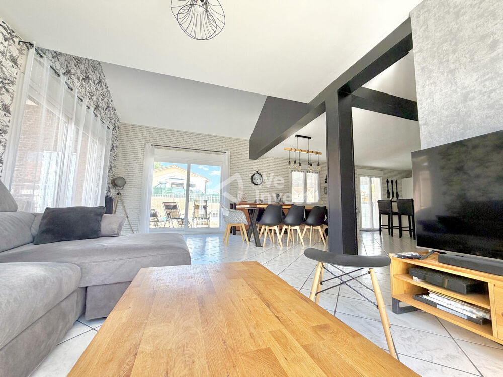 Vente Maison Villa de type 6 de 123 m2 habitables, 4 chambres, bureau, deux g Riom