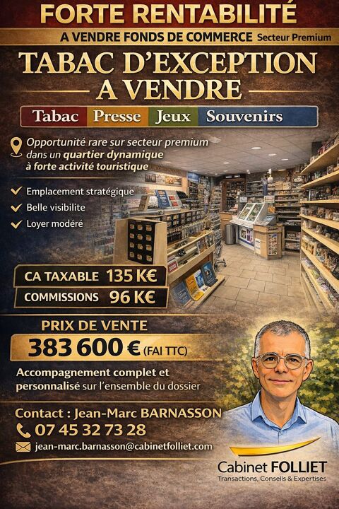 Fonds de commerce &agrave; vendre Nancy 383600 54000 Nancy