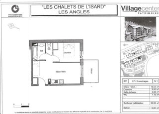  Appartement à vendre 2 pièces 32 m²