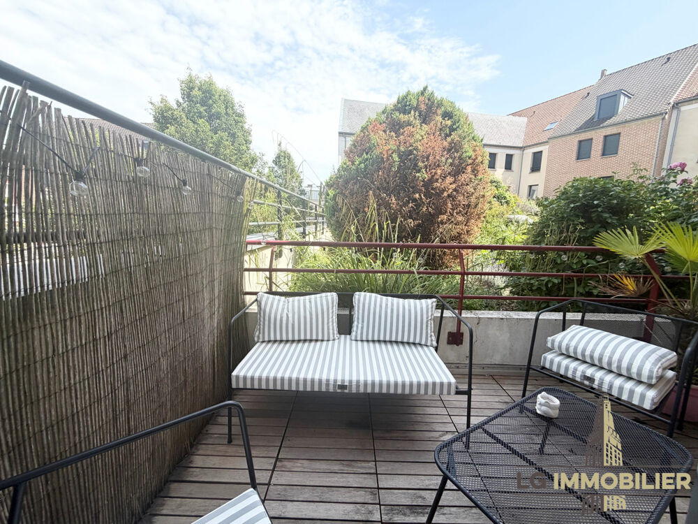 Location Appartement CENTRE-VILLE - TYPE 3 MEUBLE AVEC TERRASSE ET BOX Amiens