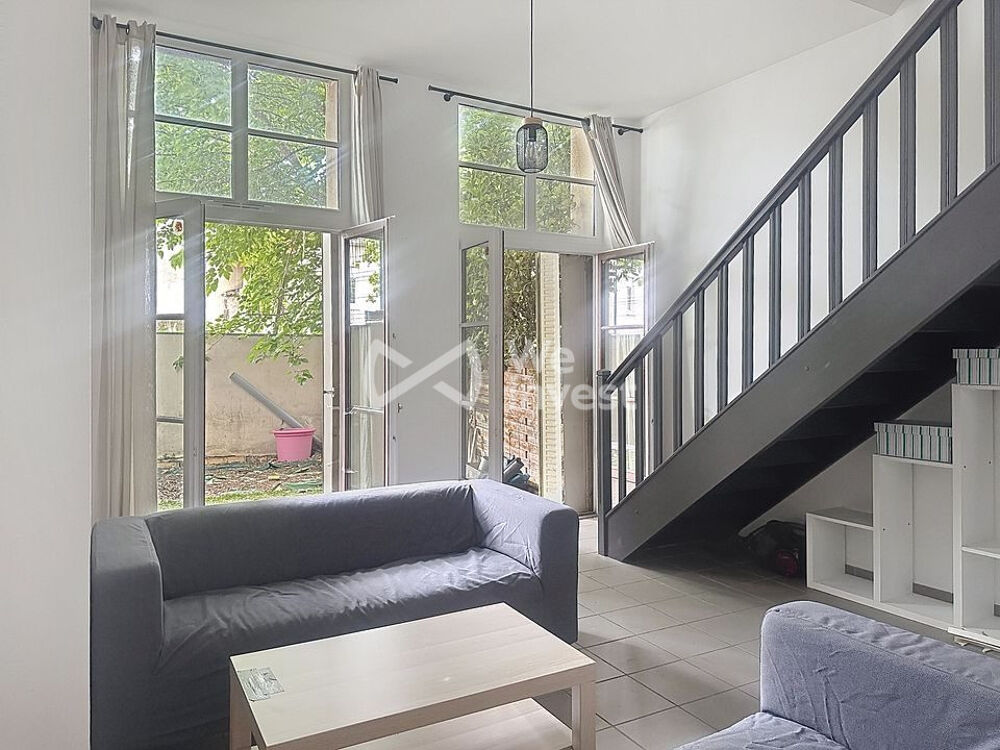 Location Appartement À louer – Appartement T3 duplex meublé avec jardin – Saint Saint-Étienne