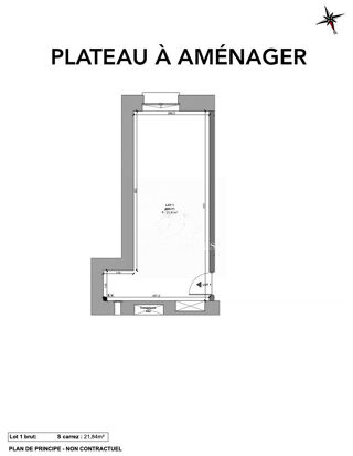  Appartement � vendre 1 pi�ce 31 m� Lyon