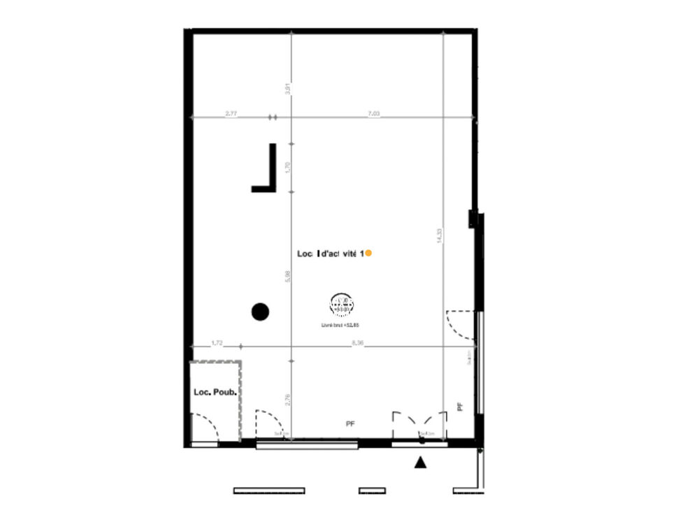   Orvault- Bureau 143 m2 Orvault