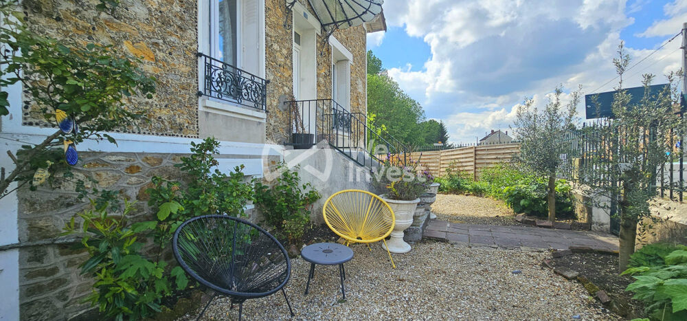 Maison rénovée 6 pièces / appartement T2 / garage + jardin 20