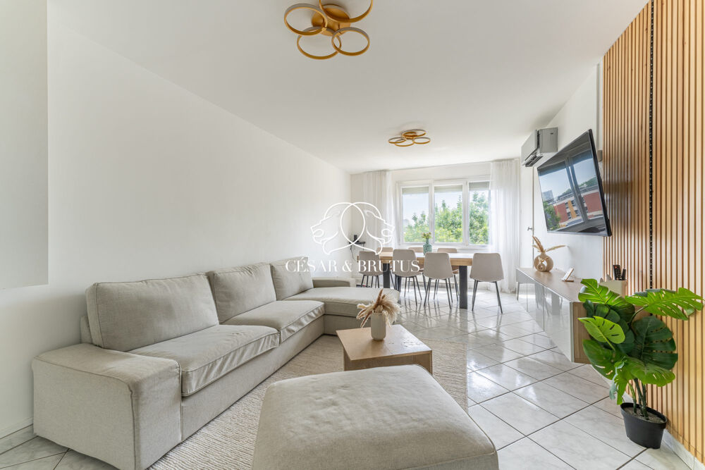 Lumineux T4 avec balcon, cave, climatisation et 3 chambres Sa