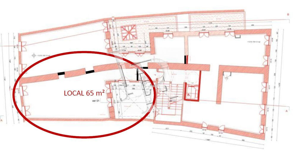   Place de la mairie : bureaux de standing refaits à neuf Le puy-en-velay