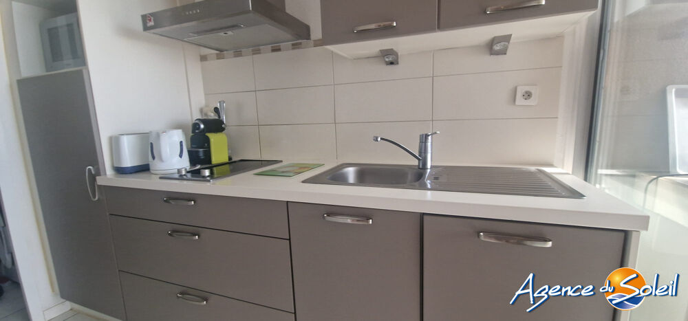 Vente Appartement T2 avec terrasse vue mer cellier et garage Canet-en-roussillon