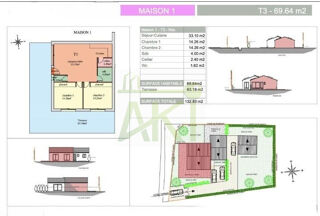  Maison 3 pièces 70 m² Poggio-mezzana