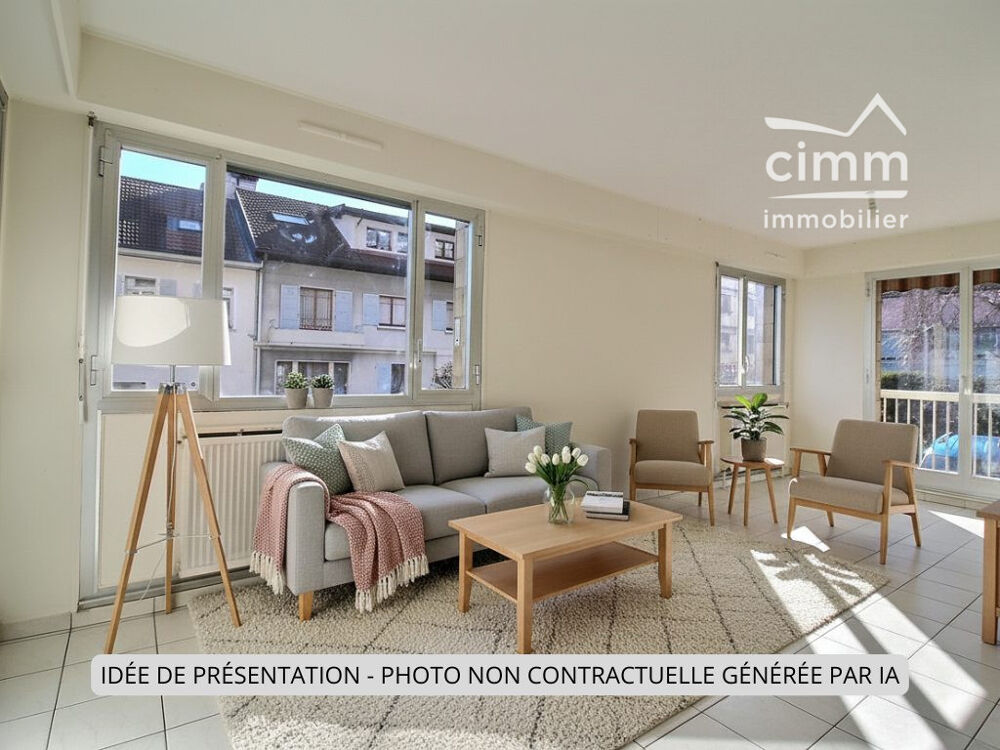 A VENDRE SALLANCHES CENTRE-VILLE (74700) APPARTEMENT 4 PIECES ET
