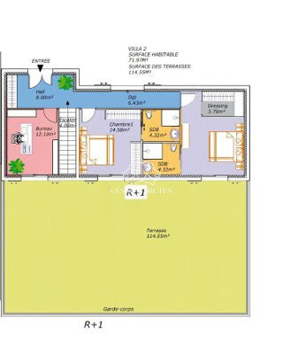  Maison à vendre 5 pièces 164 m²